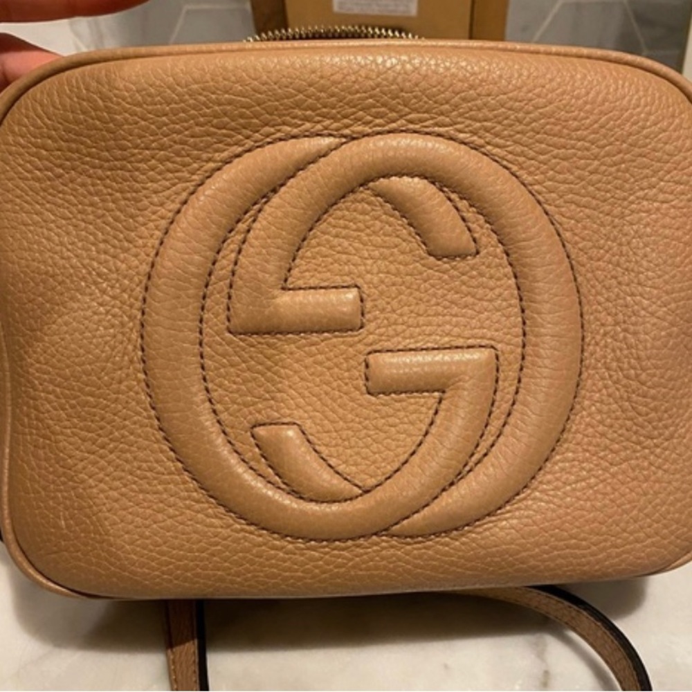 Gucci soho disco bag beige